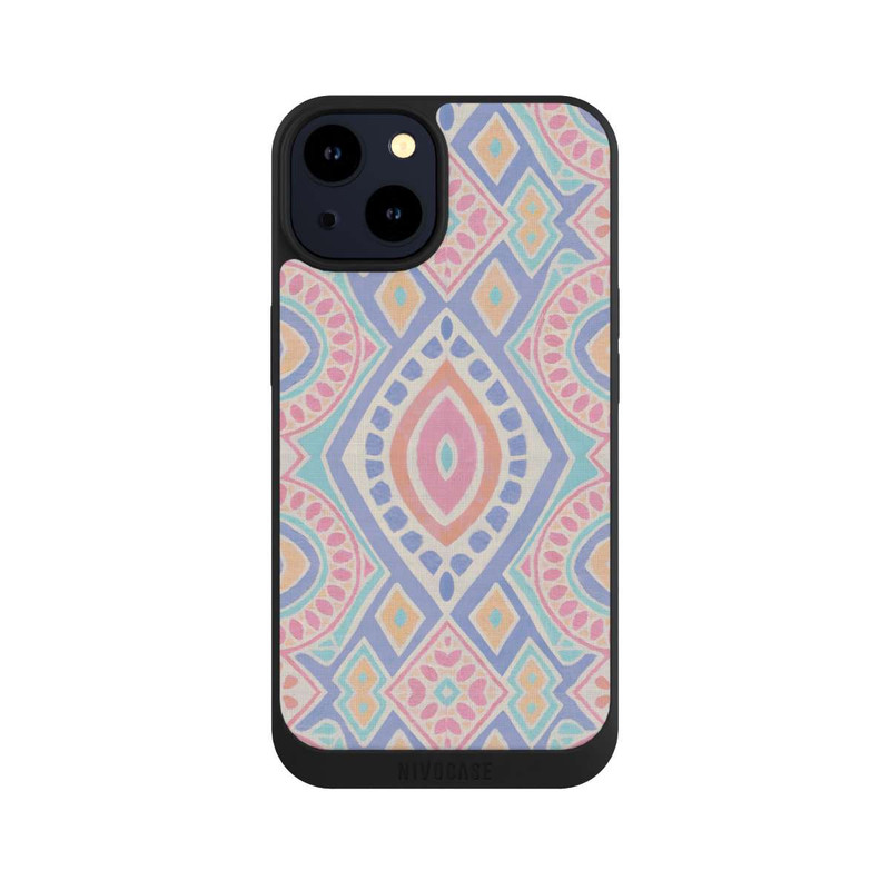 iPhone 14 NIVOpure Boho Geometric Mosaic Intricate Tribal Design