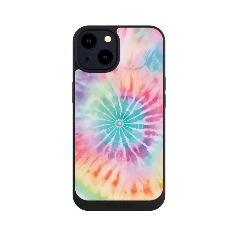 iPhone 14 NIVOpure Rainbow Color Tie Dye 