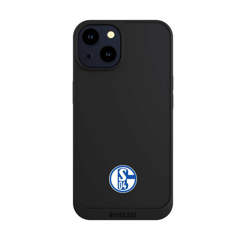 iPhone 14 NIVOpure FC Schalke 04 Logo Klein Transparent