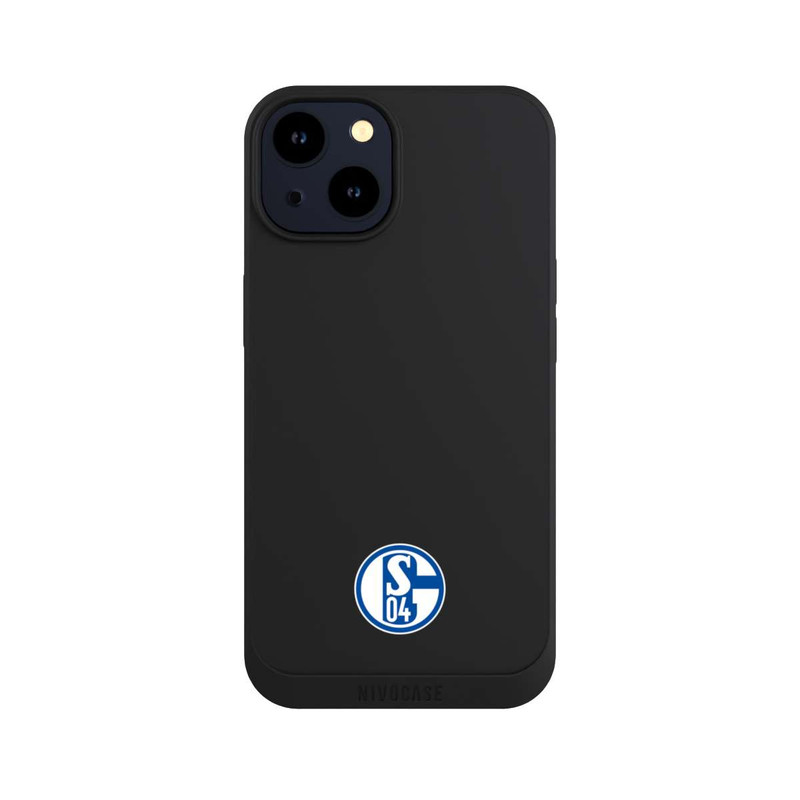 iPhone 14 NIVOpure FC Schalke 04 Logo Klein Transparent