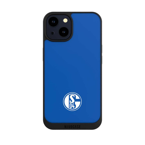Apple iPhone 14 NIVOpure FC Schalke 04 Logo Blau