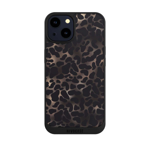 Apple iPhone 14 NIVOpure Leo-Muster dunkel