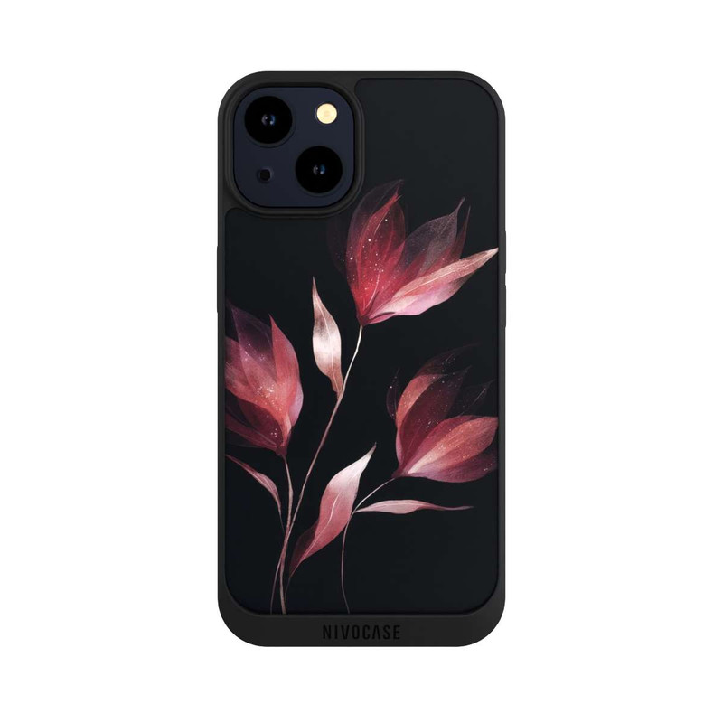 iPhone 14 NIVOpure Fleur de Bourgogne Négatif
