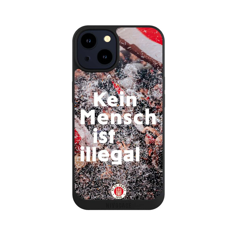 iPhone 14 NIVOpure FC St. Pauli Kein Mensch ist illegal