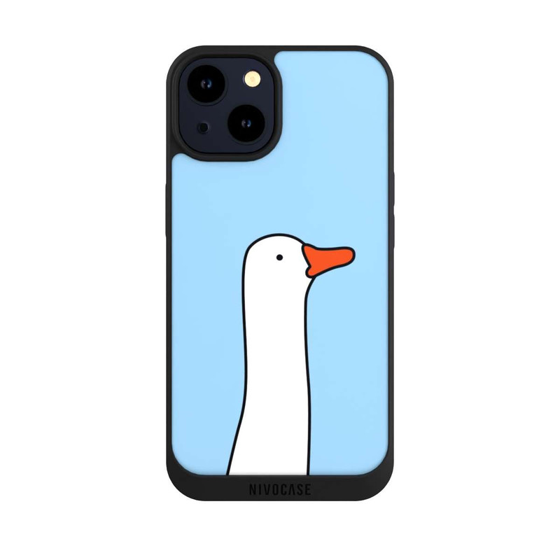 iPhone 14 NIVOpure Trendy Duck Profile Blue