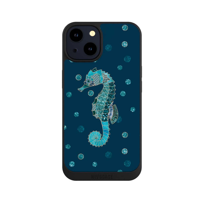 iPhone 14 NIVOpure Glamour Sea Horse Art