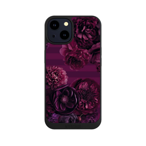 Apple iPhone 14 NIVOpure Majestic Baroque Blossom Dream Burgundy Pink mit KI