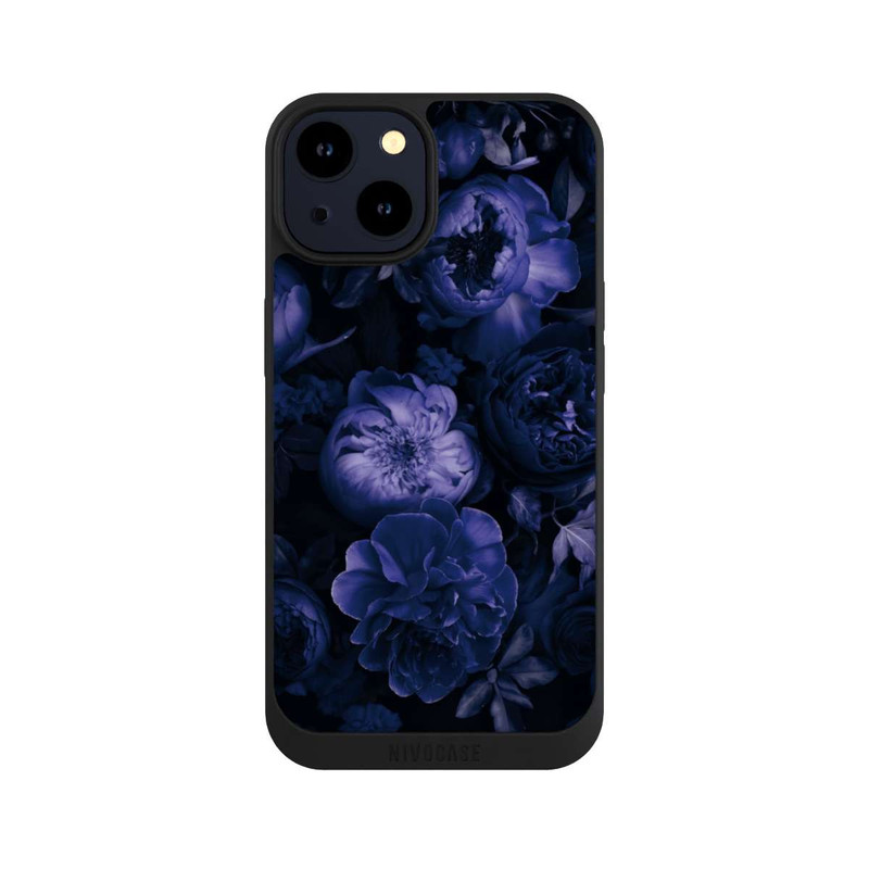 iPhone 14 NIVOpure Victorian Grandeur Large Flowers Purple With AI