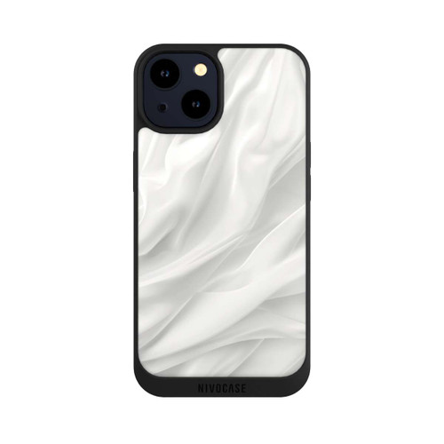 Apple iPhone 14 NIVOpure White Satin Smooth Texture With AI