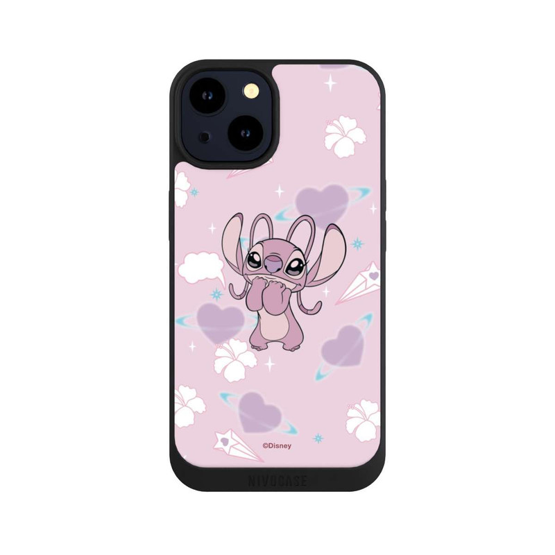 iPhone 14 NIVOpure Disney Classics Lilo & Stitch Angel Cute Pink