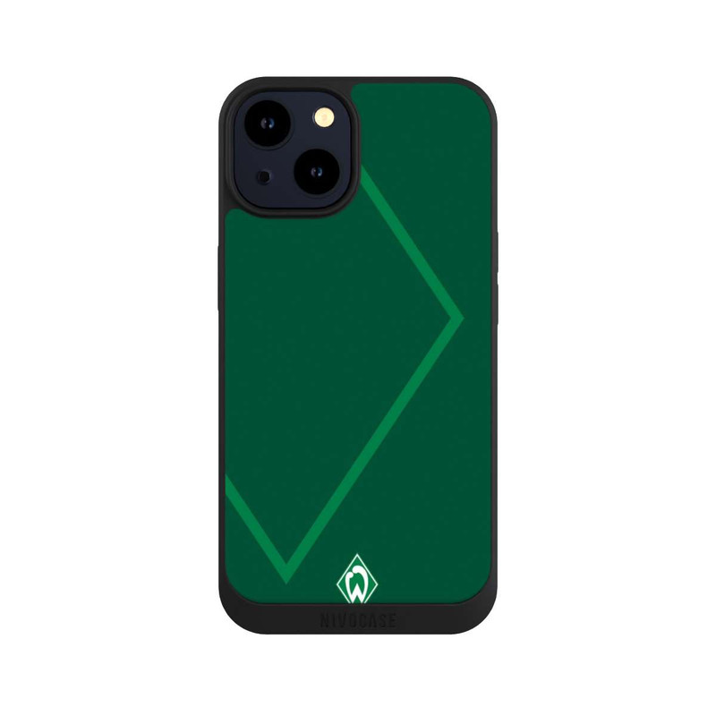 iPhone 14 NIVOpure Werder Grün Rautenelement