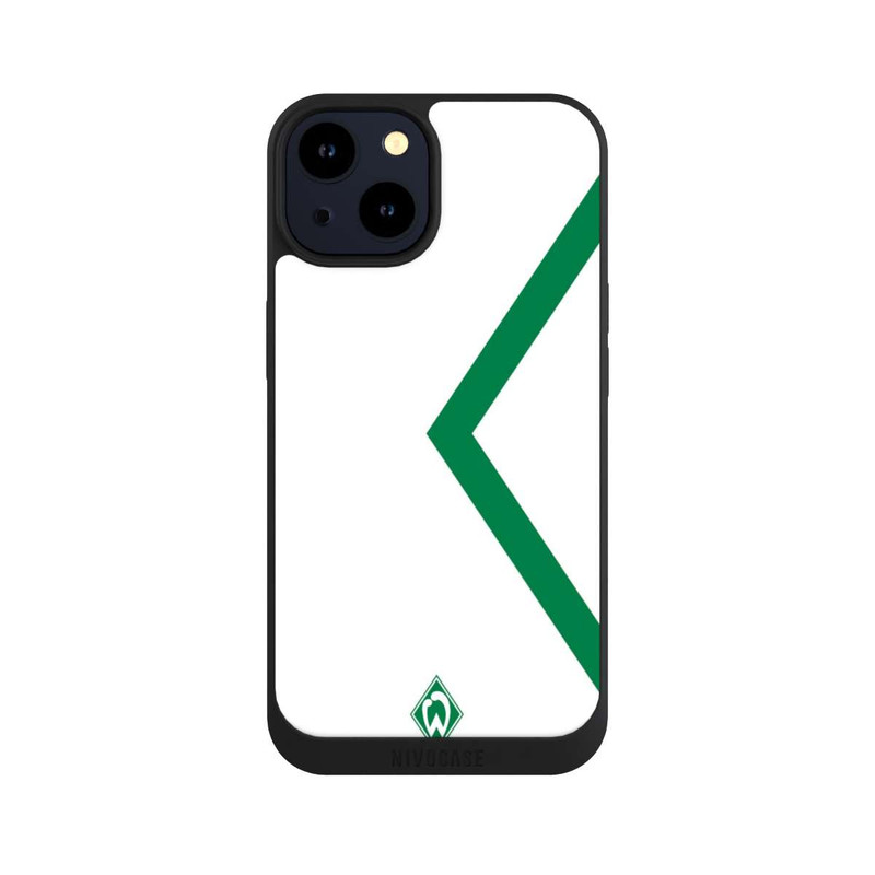 iPhone 14 NIVOpure Werder Bremen Rautenelement Grün