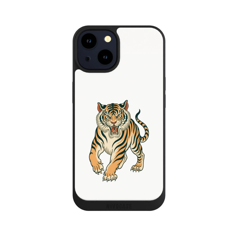 iPhone 14 NIVOpure Tigre en colère avec IA