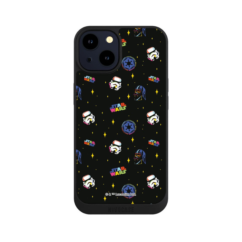 iPhone 14 NIVOpure Motif Star Wars coloré