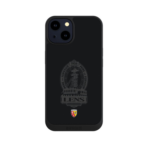 Apple iPhone 14 NIVOpure RC Lens Mine de Ferveur Emblem black