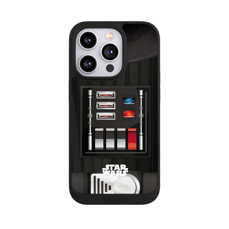 iPhone 14 Pro NIVOpure Gros plan sur Dark Vador
