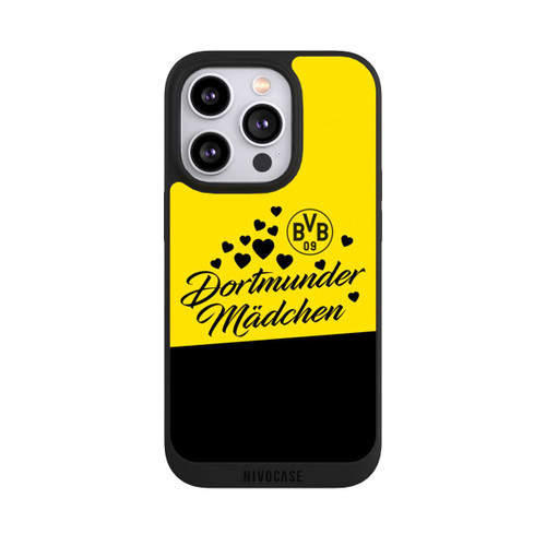 Apple iPhone 14 Pro NIVOpure BVB Dortmunder Mädel Herzen