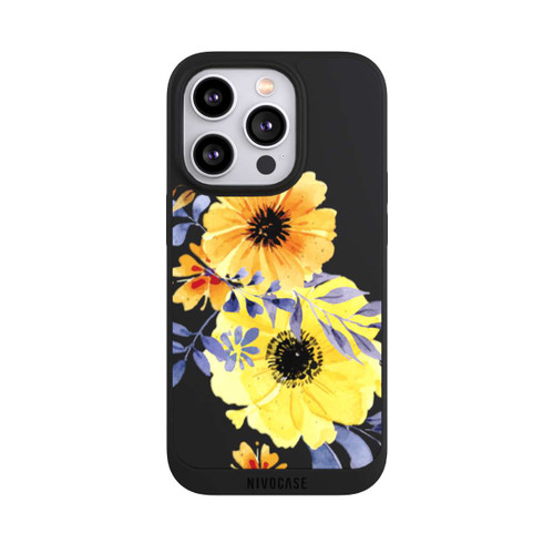 Apple iPhone 14 Pro NIVOpure Gelbe schwedische Blumen