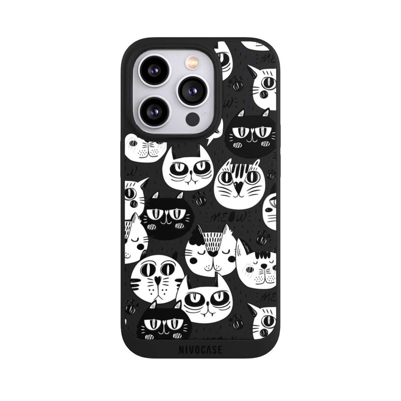 iPhone 14 Pro NIVOpure Bande de chats