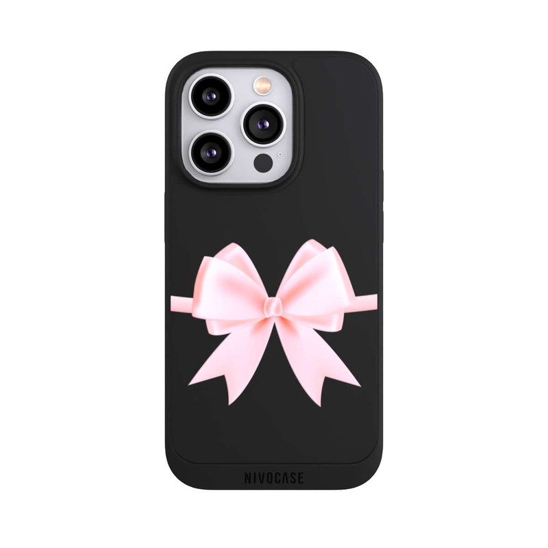 iPhone 14 Pro NIVOpure Rosa Schleife ohne Hintergrund
