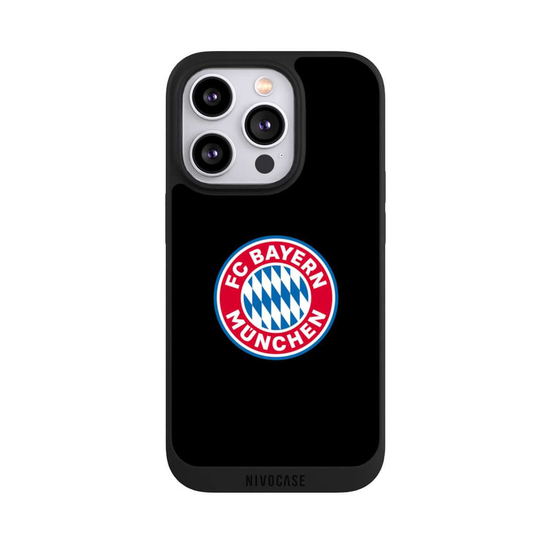 iPhone 14 Pro NIVOpure FCB Logo auf Schwarz