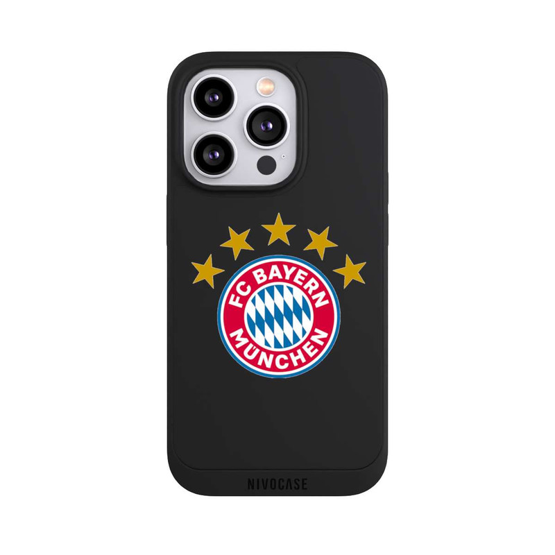 iPhone 14 Pro NIVOpure FCB Logo with stars - transparent