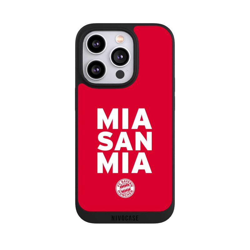 iPhone 14 Pro NIVOpure Mia San Mia FCB rouge