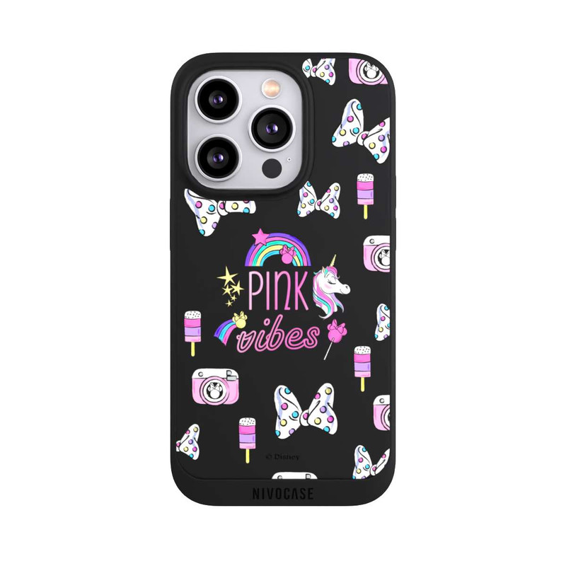 iPhone 14 Pro NIVOpure Pink Vibes Transparent