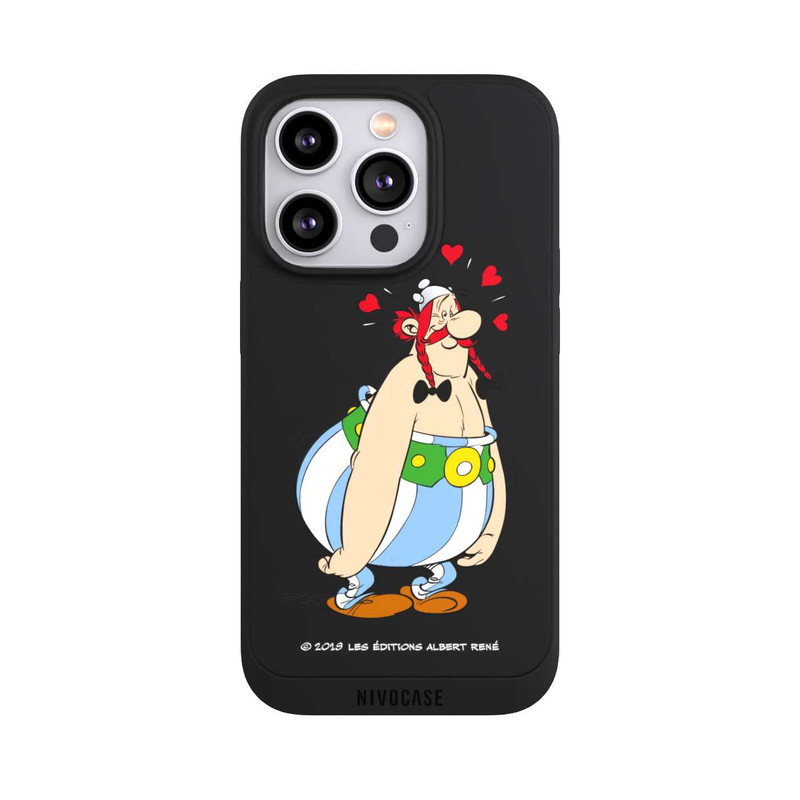 iPhone 14 Pro NIVOpure Obélix Amoureux Transparent