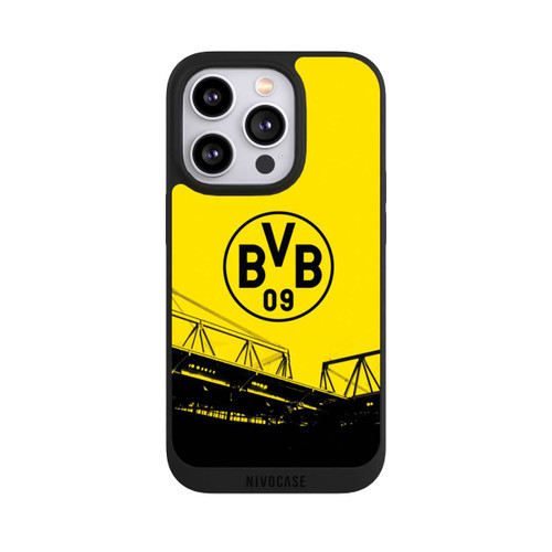 Apple iPhone 14 Pro NIVOpure Stade Noir-Jaune- BVB