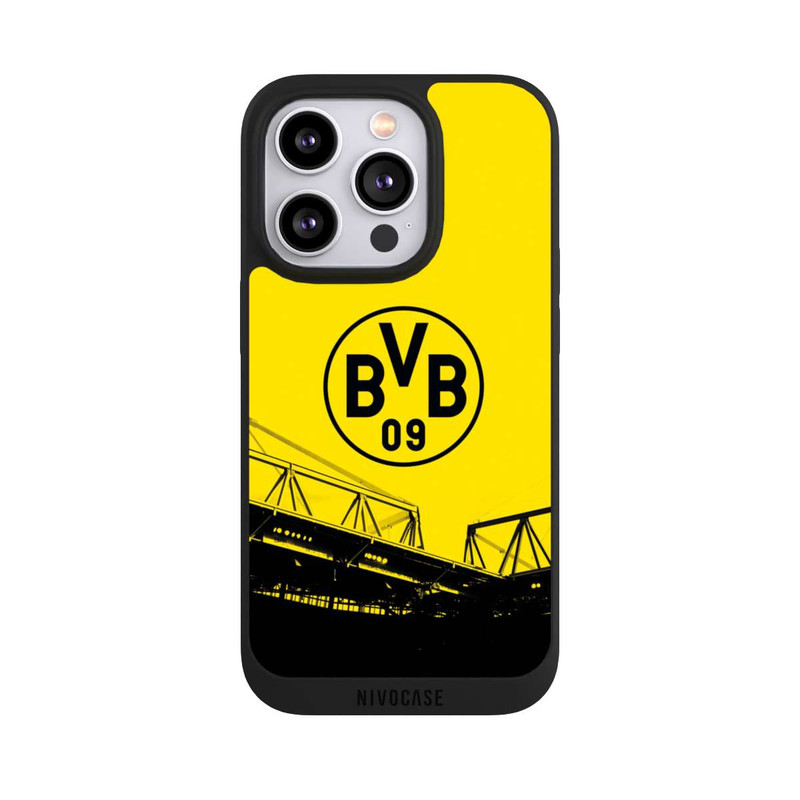 iPhone 14 Pro NIVOpure Stade Noir-Jaune- BVB