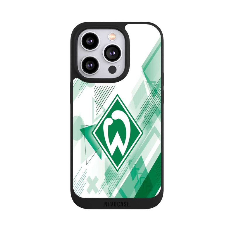 iPhone 14 Pro NIVOpure Weiße Grafikelemente - Werder Bremen