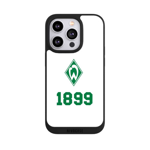 Apple iPhone 14 Pro NIVOpure 1899 Grün-Weiß Lebenslang Weiss - Werder Bremen