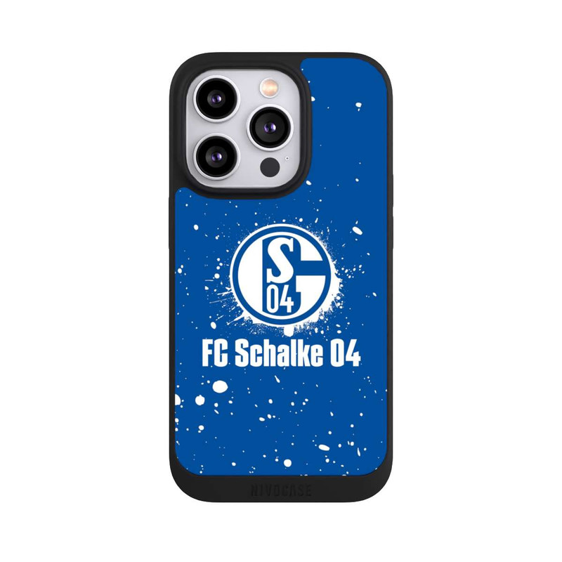 iPhone 14 Pro NIVOpure Schalke 04 - Spraylogo