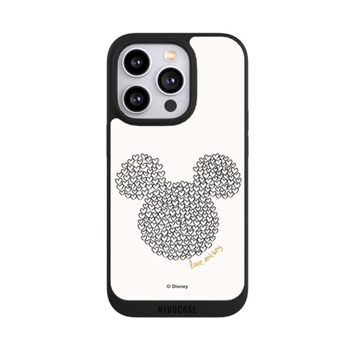 Apple iPhone 14 Pro NIVOpure Mickey Noir et Blanc
