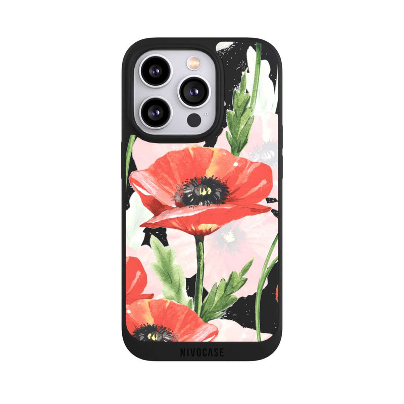 iPhone 14 Pro NIVOpure Lush poppy meadow