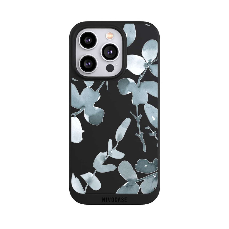 iPhone 14 Pro NIVOpure Eucalyptus pattern transparent
