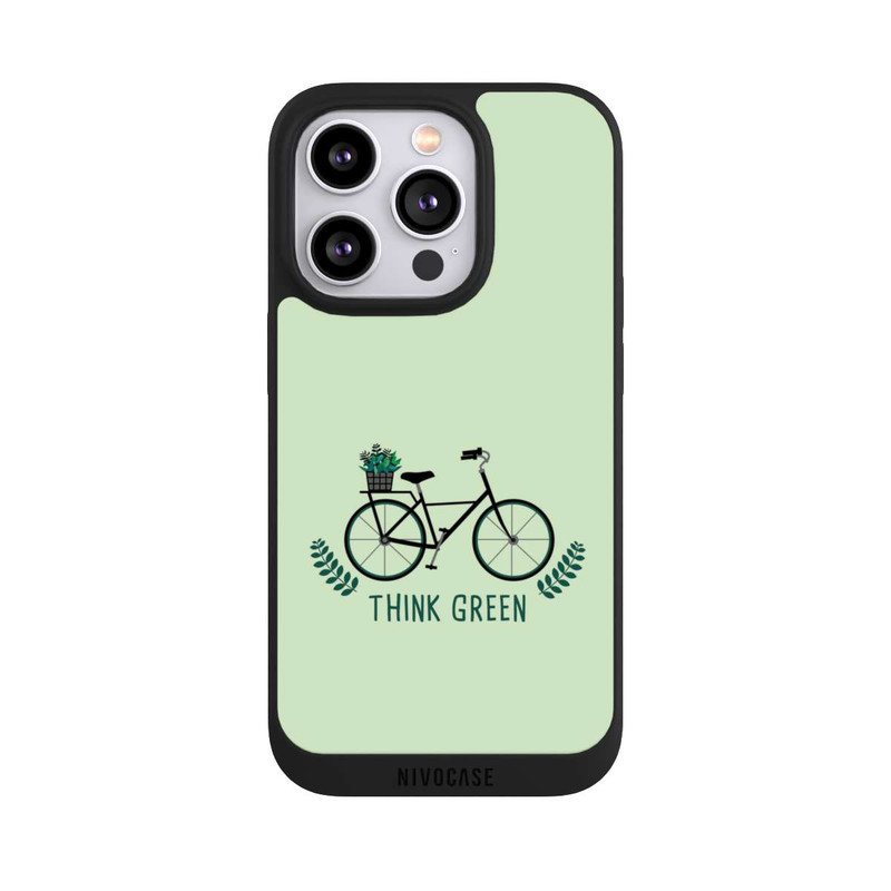 iPhone 14 Pro NIVOpure Think Green Bicycle