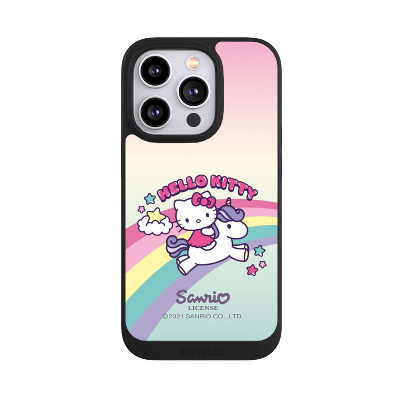 iPhone 14 Pro NIVOpure Hello Kitty Regenbogen 