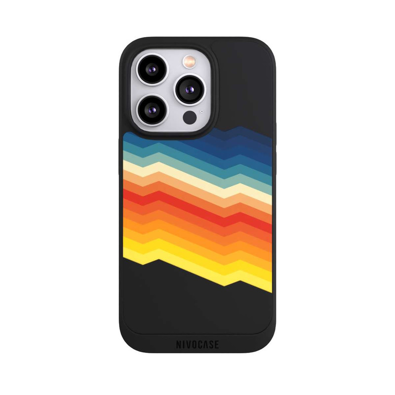 iPhone 14 Pro NIVOpure Abstract Rainbow Transparent
