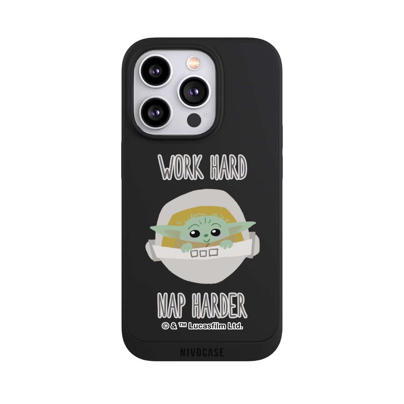 iPhone 14 Pro NIVOpure The Child Work Hard Nap Harder Transparent