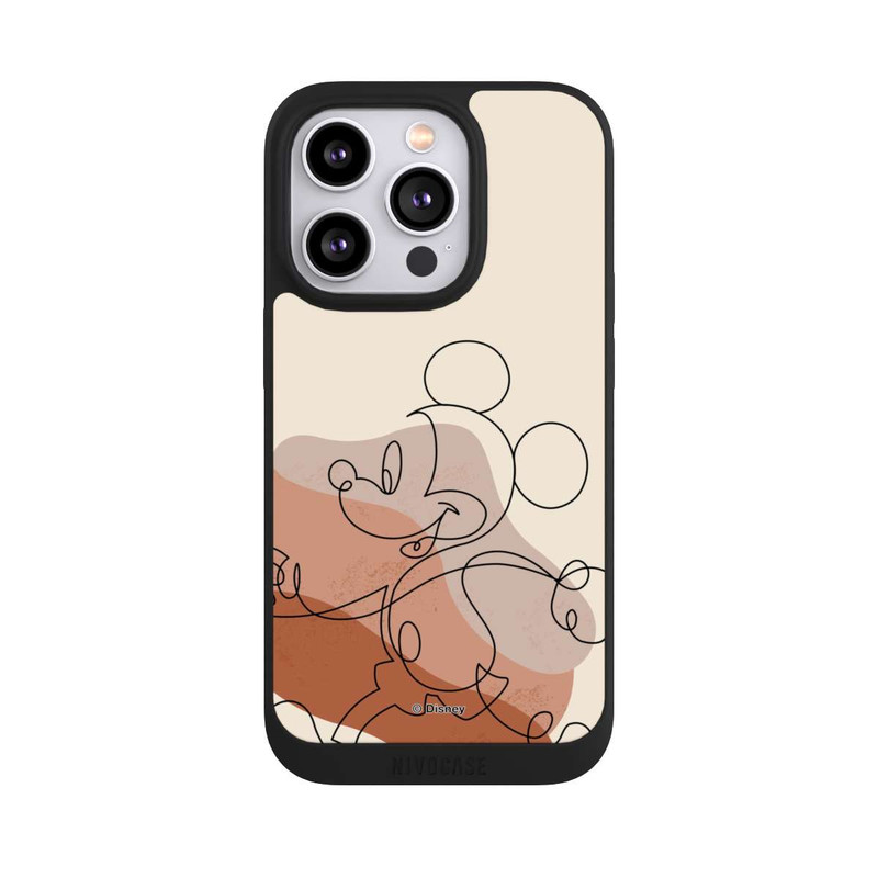 iPhone 14 Pro NIVOpure Mickey Abstract Lineart