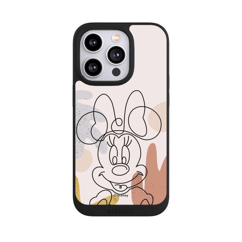 iPhone 14 Pro NIVOpure Minnie Abstract Lineart