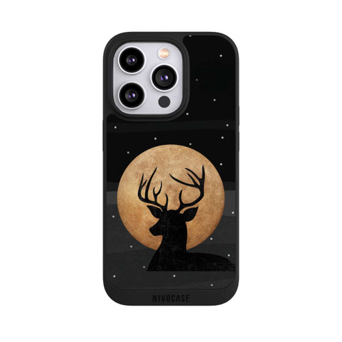 Apple iPhone 14 Pro NIVOpure Cerf et lune d'or
