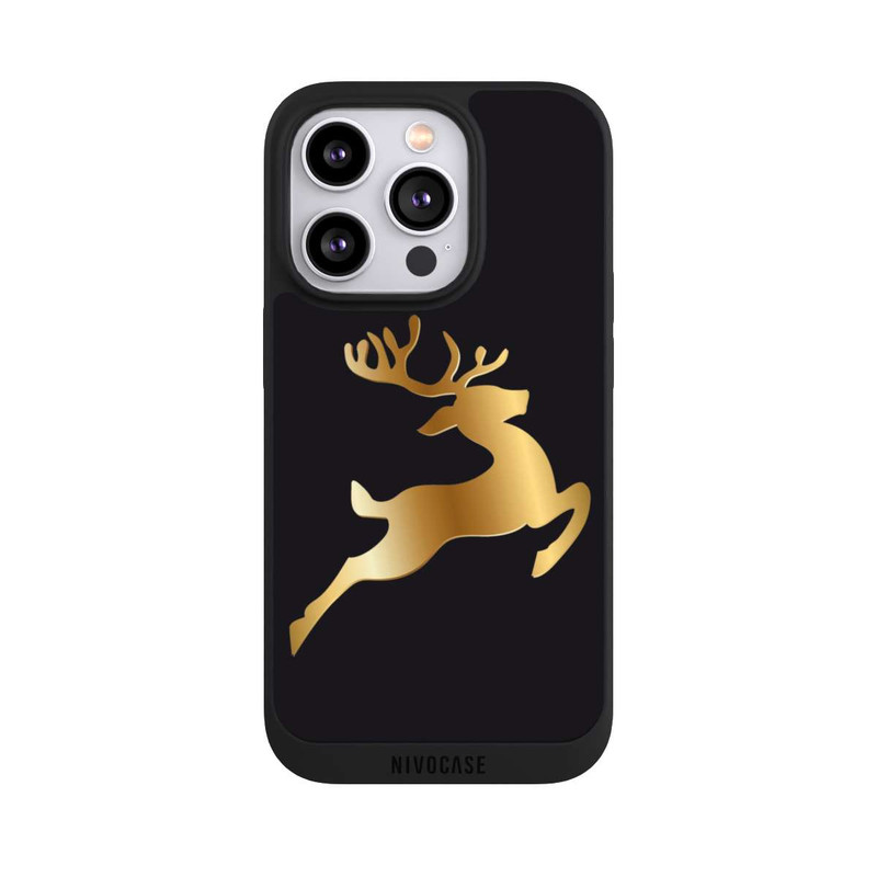 iPhone 14 Pro NIVOpure Gold Reindeer
