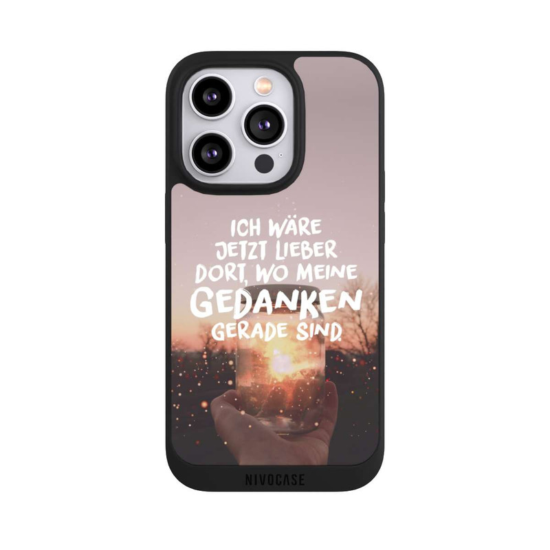 iPhone 14 Pro NIVOpure Ich Wäre Jetzt Lieber Dort