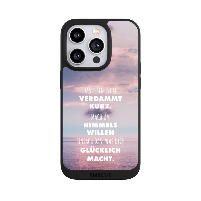 iPhone 14 Pro NIVOpure Das Leben Ist So Verdammt Kurz