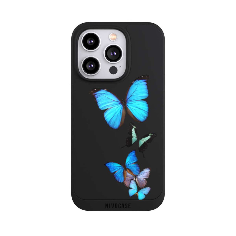 iPhone 14 Pro NIVOpure Schmetterling Transparent