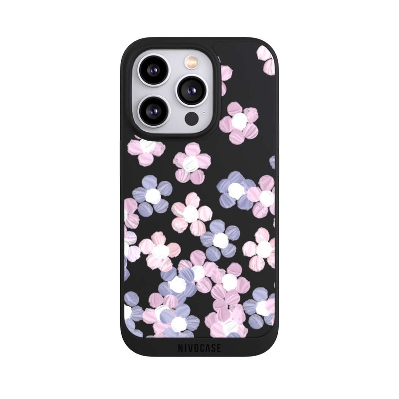 iPhone 14 Pro NIVOpure Einfache Blumen Transparent