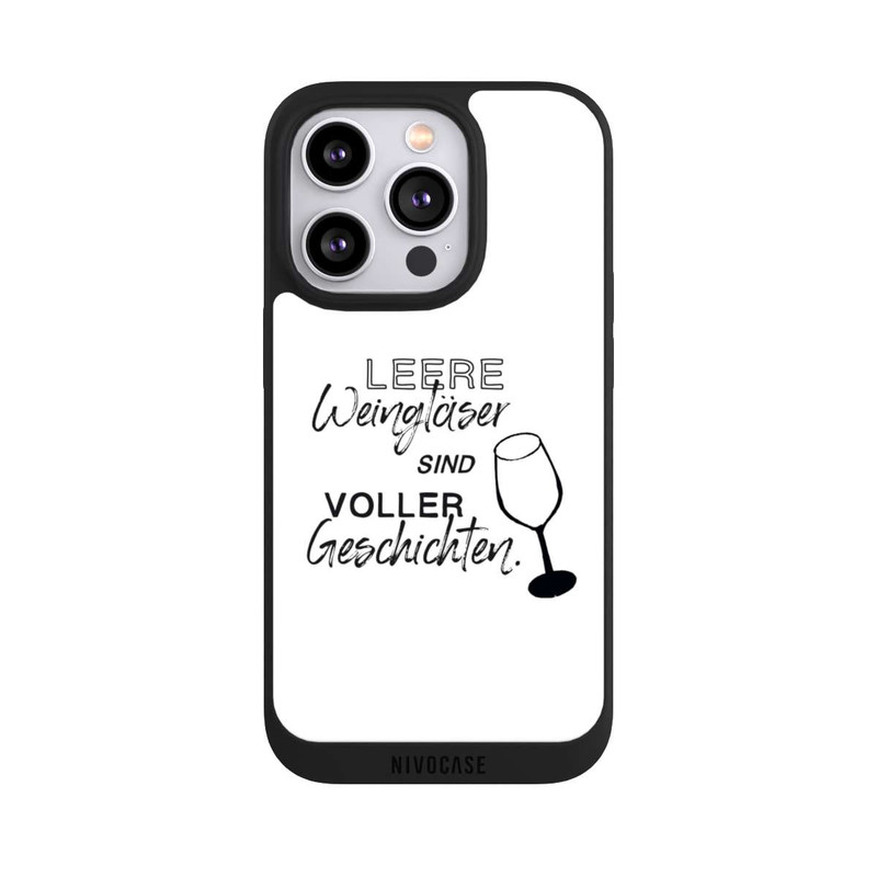 iPhone 14 Pro NIVOpure Leere Weingläser